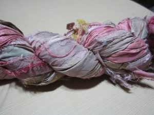 Recycled Sari Silk Ribbon – 18 LL