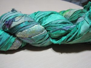 Recycled Sari Silk Ribbon – 226L