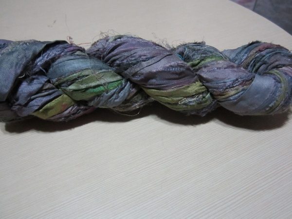 Sari Silk Ribbon - ASH