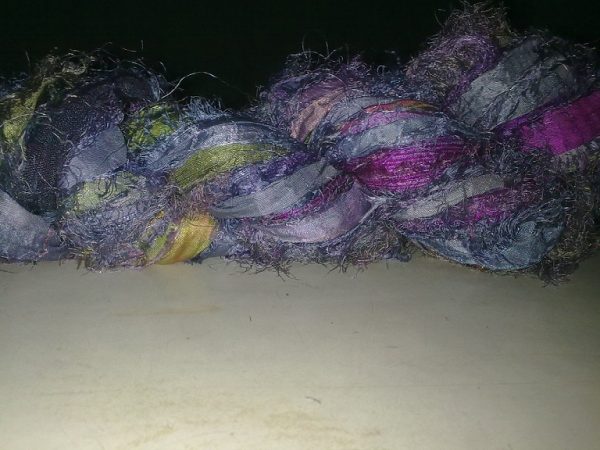 Sari Silk Ribbon - AMELIA BLUE