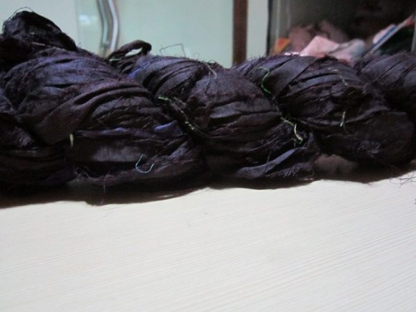 Sari Silk Ribbon - Black