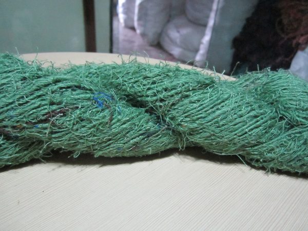 Recycle Linen Yarn-LIGHT GREEN