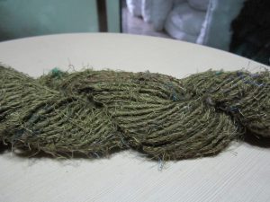 Recycle Linen Yarn-MEHNDI