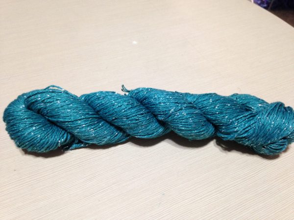 SPARKLE SILK (MULBERRY) - TEAL