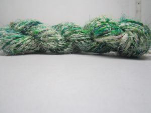 Recycle Linen Yarn-GREEN