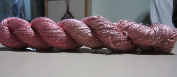 SPARKLE SILK (MULBERRY) - BABY PINK