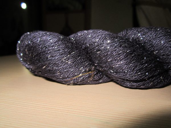 SPARKLE SILK (MULBERRY) - CHARCOAL