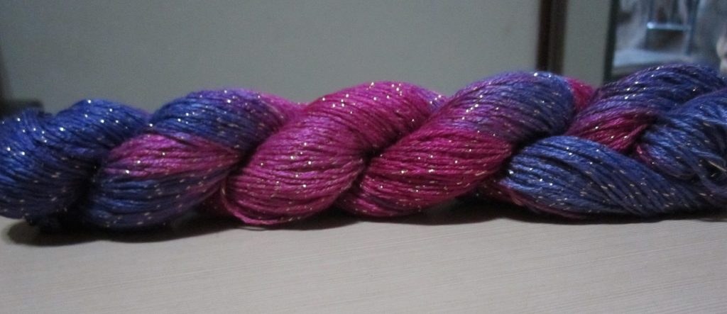 SPARKLE SILK (MULBERRY) – MAGENTA BLUE