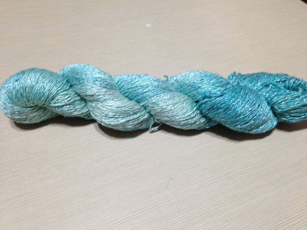 SPARKLE SILK (MULBERRY) – SEA BLUE