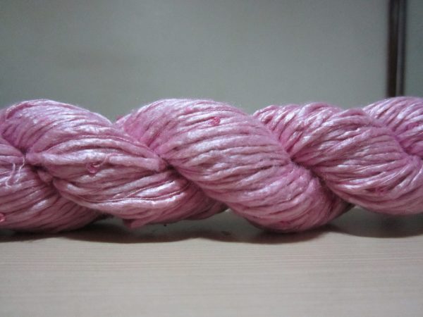 Spun Silk Yarn SEQ - Baby Pink