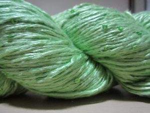 Spun Silk Yarn-SEQ PALE GREEN