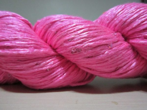 Spun Silk Yarn-SEQ PINK