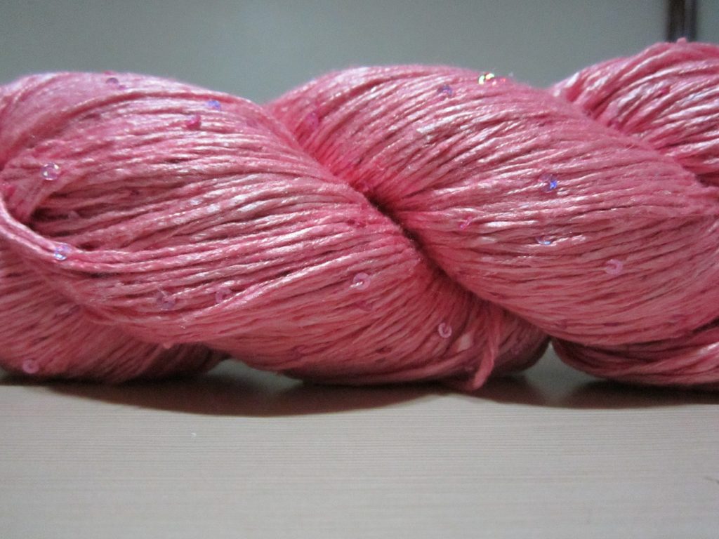Spun Silk Yarn SEQ – PINK