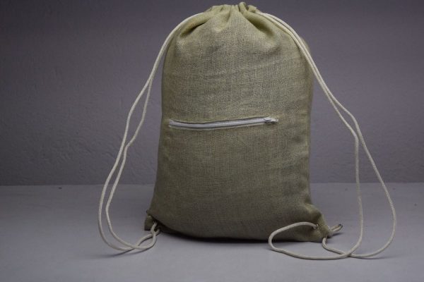 LINEN BAG JUTE BROWN
