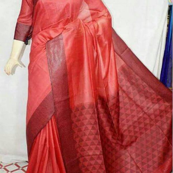 LS SAREE ORANGE