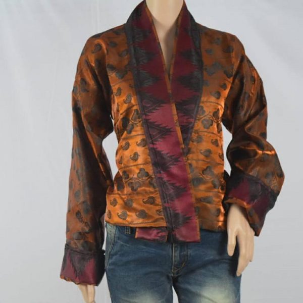 DRESS GOLDEN - ORANGE RED
