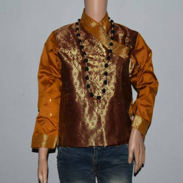 DRESS GOLDEN ORANGE