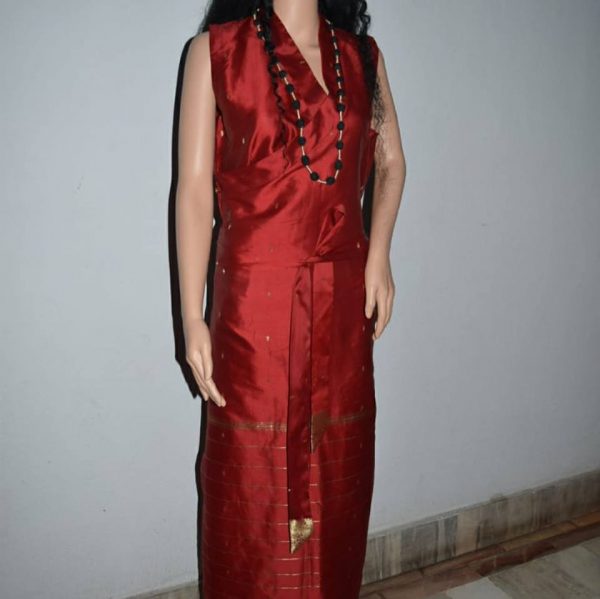 LONG BLAZER HOT-RED