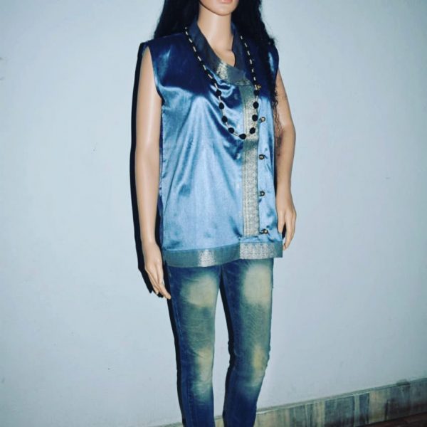 SILK SEA BLUE