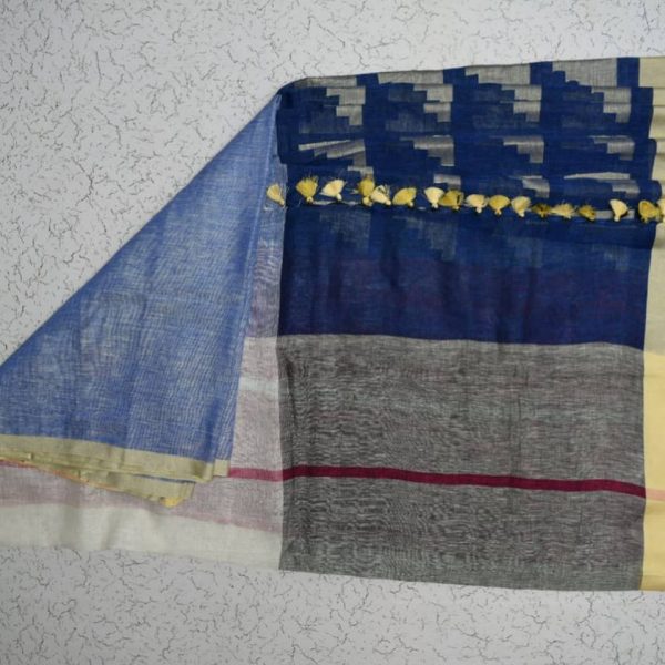 TS SAREE BLUE