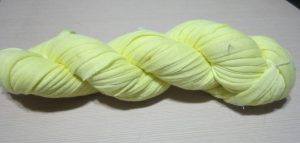 Recycled T-Shirt Ribbon – Lemon
