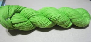 Recycled T-Shirt Ribbon – Lime