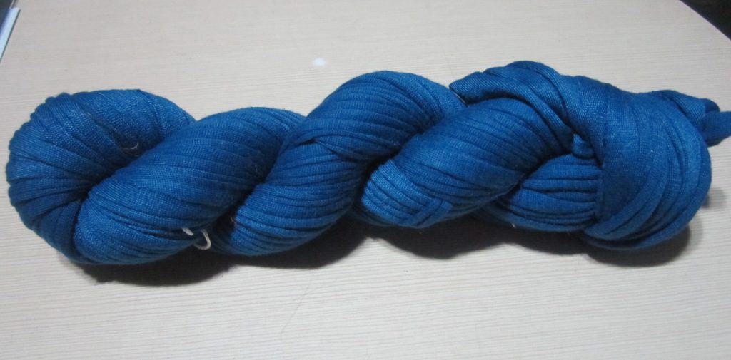 Recycled T-Shirt Ribbon – Navy