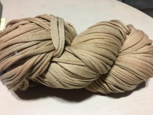Recycled T-Shirt Ribbon – Peanut