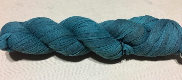 Recycle T-Shirt Ribbon -Teal