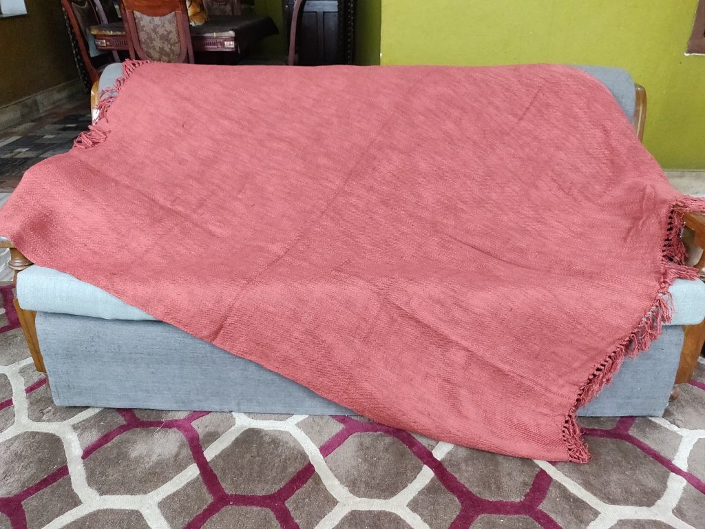 Silk Throw – LST Pale Pink