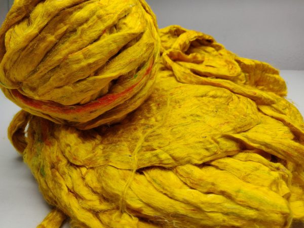 Sari Silk Sliver-MUSTARD