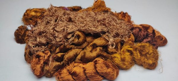Banana Yarn Fiber - Golden Brown