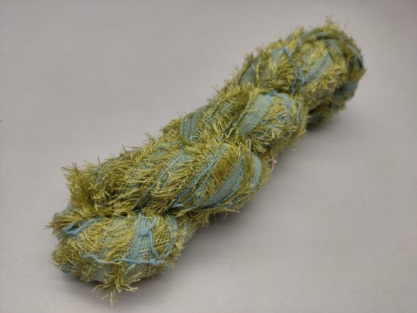 Lurex Ribbon(Golden)-Sea Blue