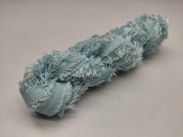 Lurex Frizz (Silver) - Sea Blue