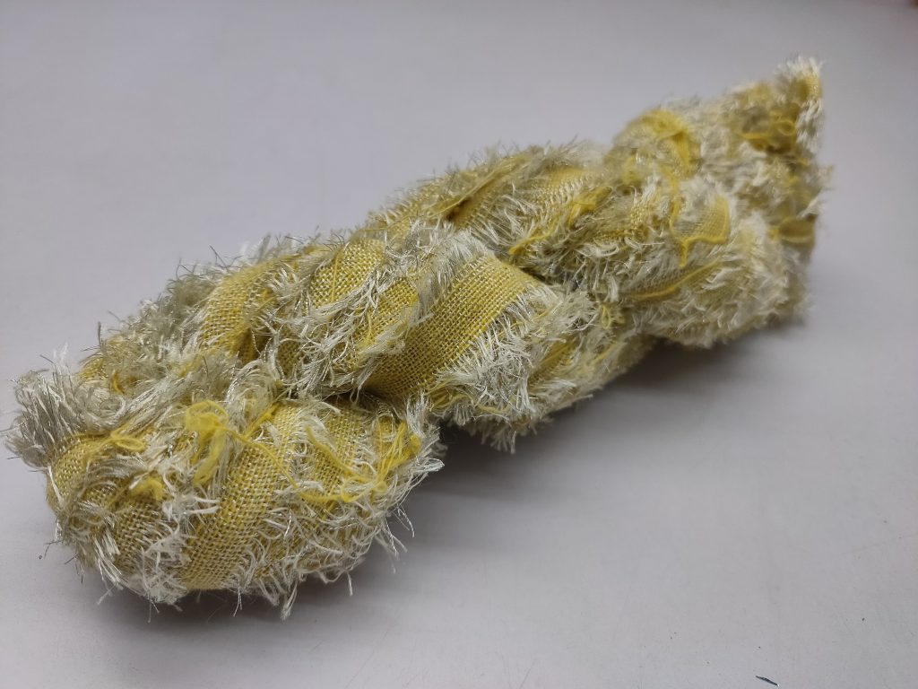 Lurex Frizz (Silver) – Yellow