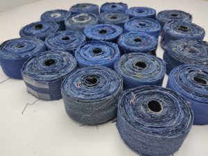 Cotton Denim Ribbon