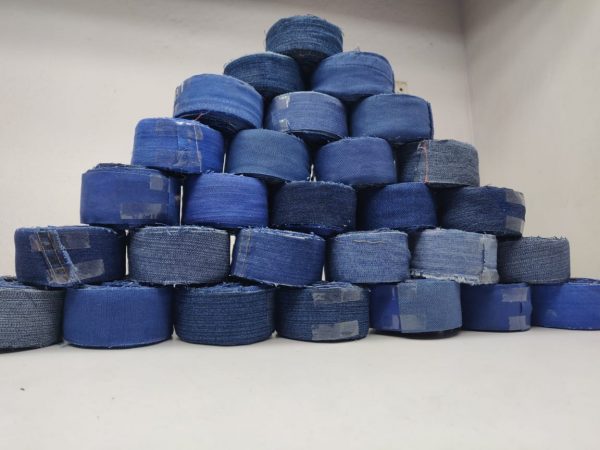 Denim Recycle Ribbon
