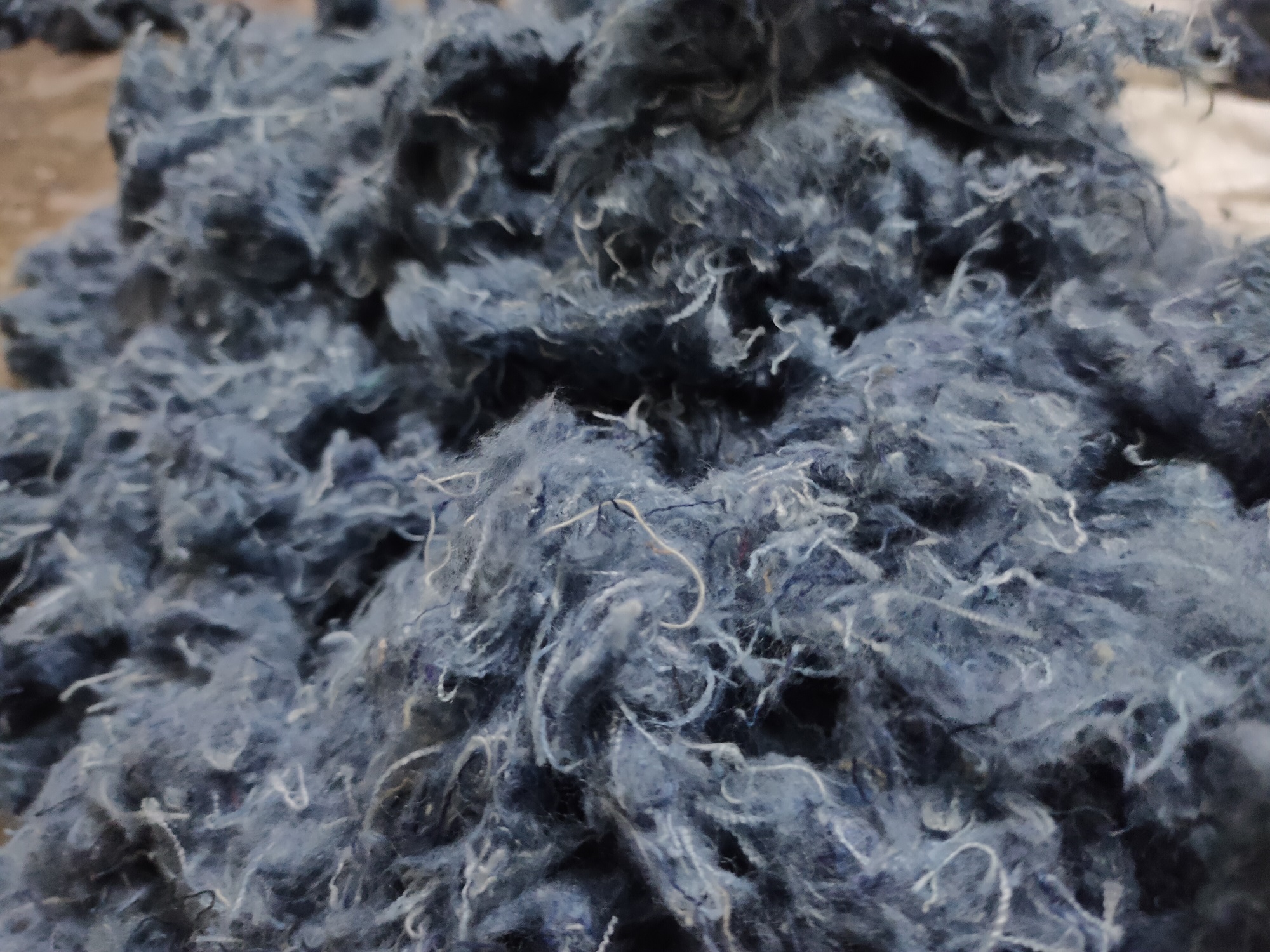 Recycle Denim Fiber  Cotton Denim Ribbon Exporter Supplier from India