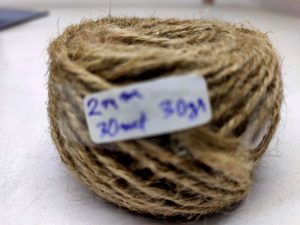 Recycled Burlap Yarn