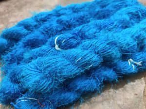 Recycled Sari Silk Yarn – Premium – Firozi