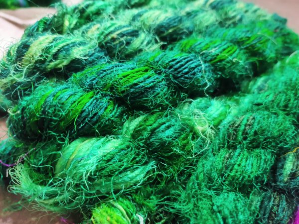 recycle sari Yarn, recycled sari silk yarn, recycled sari silk yarn, recycled yarn, recycled silk premium, recycled yarn premium, sari silk yarn, recycle sari silk, sari silk ribbon yarn, sari silk ribbon, ribbon yarn, recycle sari silk Premium