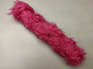 Linen Frizz Ribbon – BubbleGum