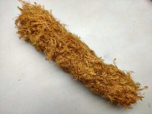 Linen Frizz Ribbon – Burnt Orange