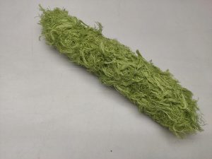Linen Frizz Ribbon – Lime Green
