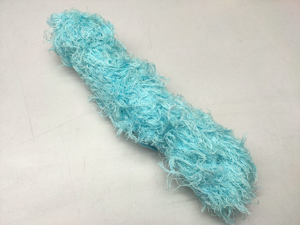 Linen Frizz Ribbon – Sky