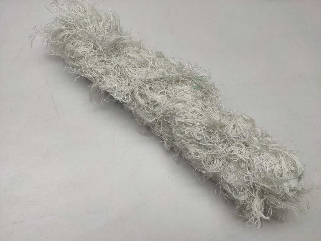 Linen Frizz Ribbon – Smoke