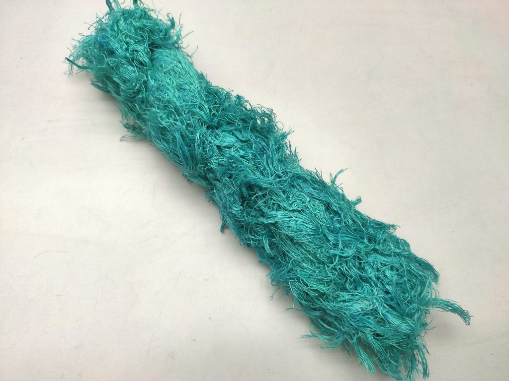 Linen Frizz Ribbon – Turquoise